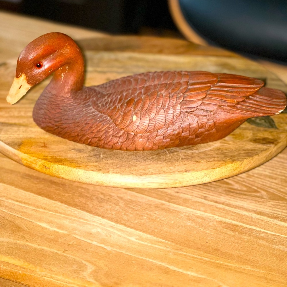 Don Eisenschenk Handcrafted Wooden Canadian Goose